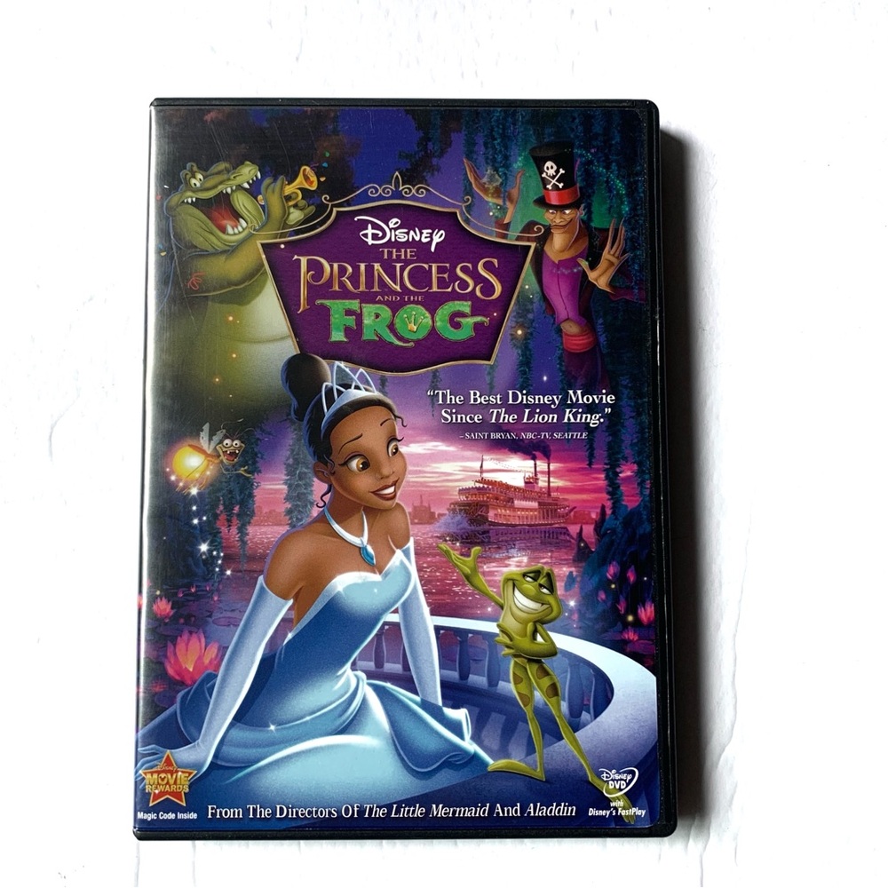 💜 Disney The Princess and The Frog DVD